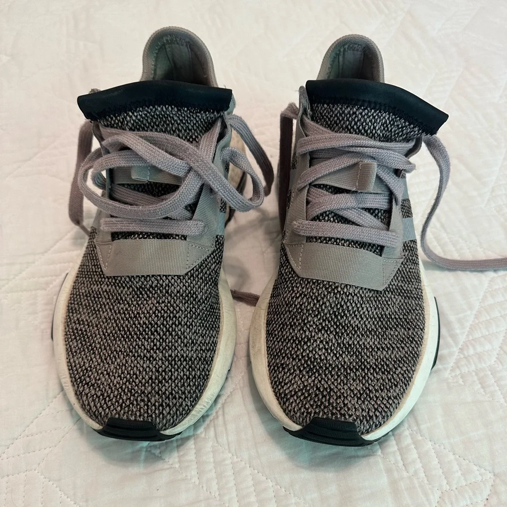 adidas Womens Pod-S3.1 Lace Up Sneakers Shoes Casual - Grey - Picture 3 of 14
